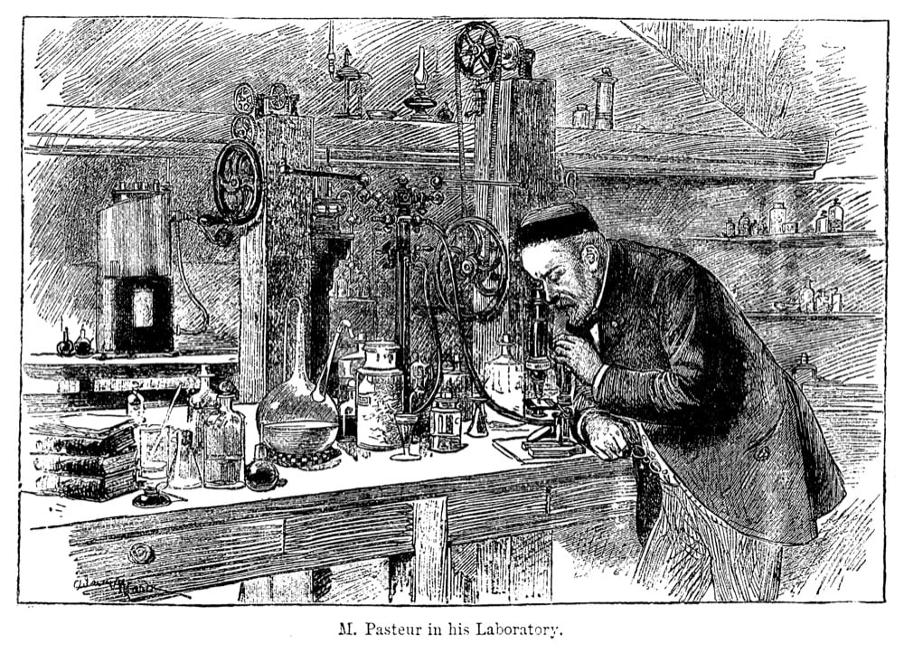 pasteur's experiments supported the idea that